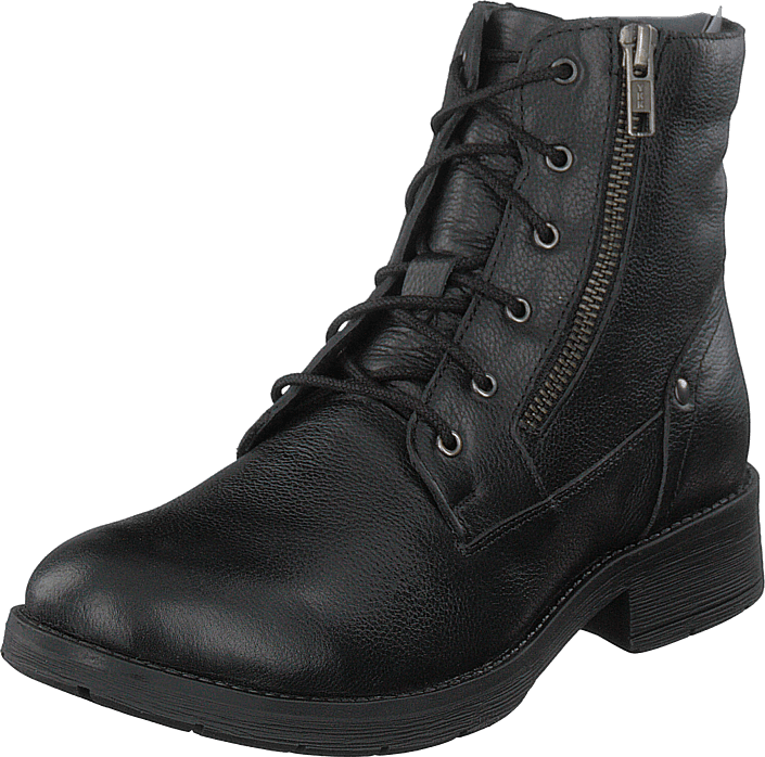 Gulliver - 451-5010 Leather Warm Lined Black