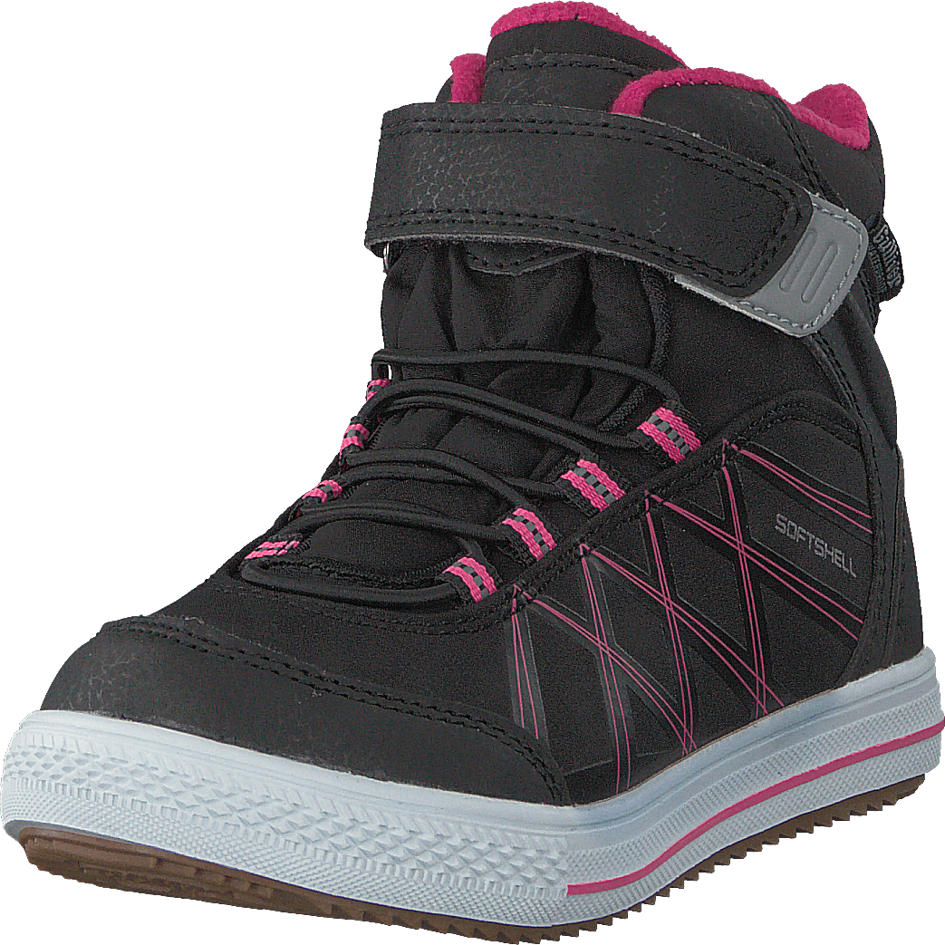 430-3042 Waterproof Warm Lined Black/fuchsia