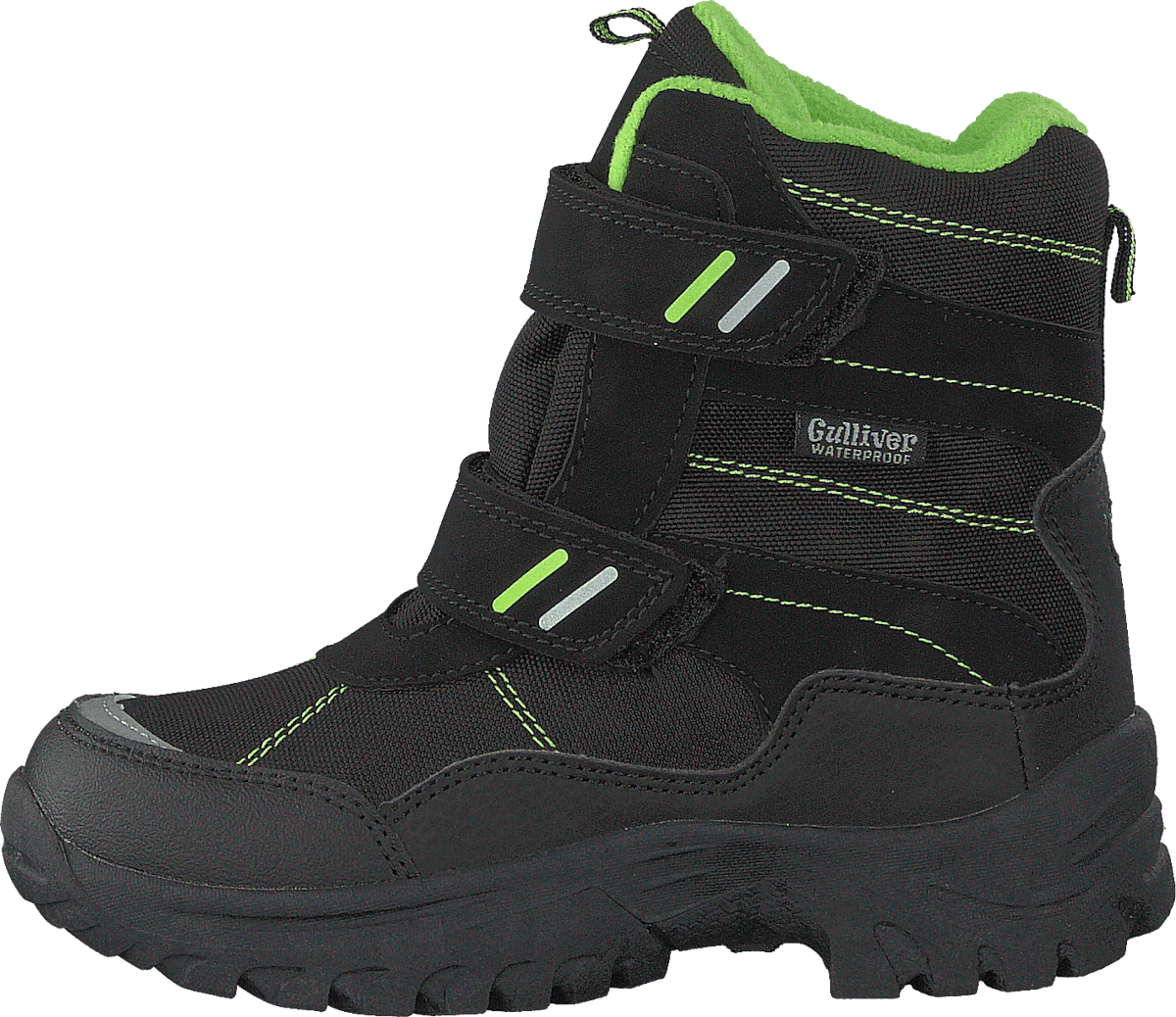 430-9113 Waterproof Warm Lined Black/lime