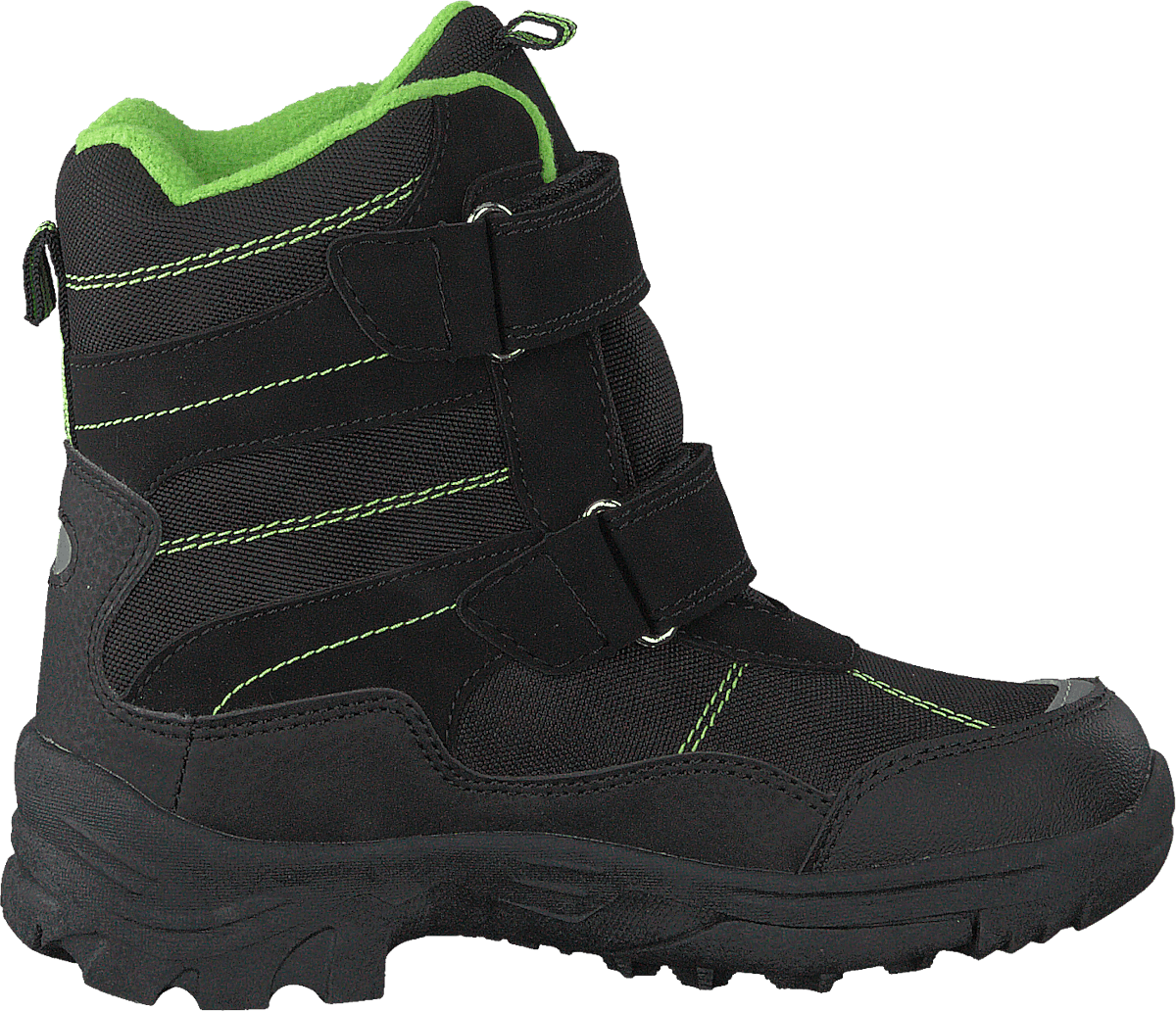 430-9113 Waterproof Warm Lined Black/lime