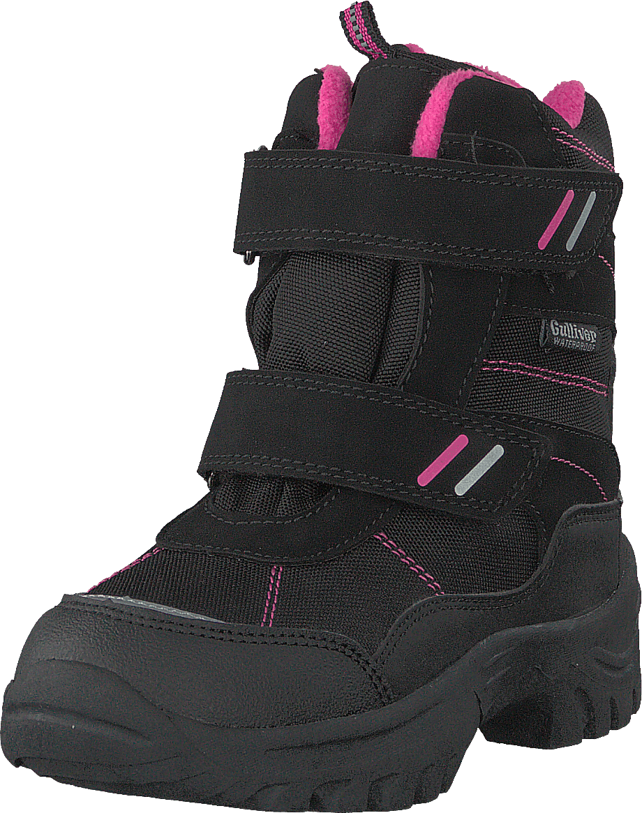 430-9113 Waterproof Warm Lined Black/fuchsia