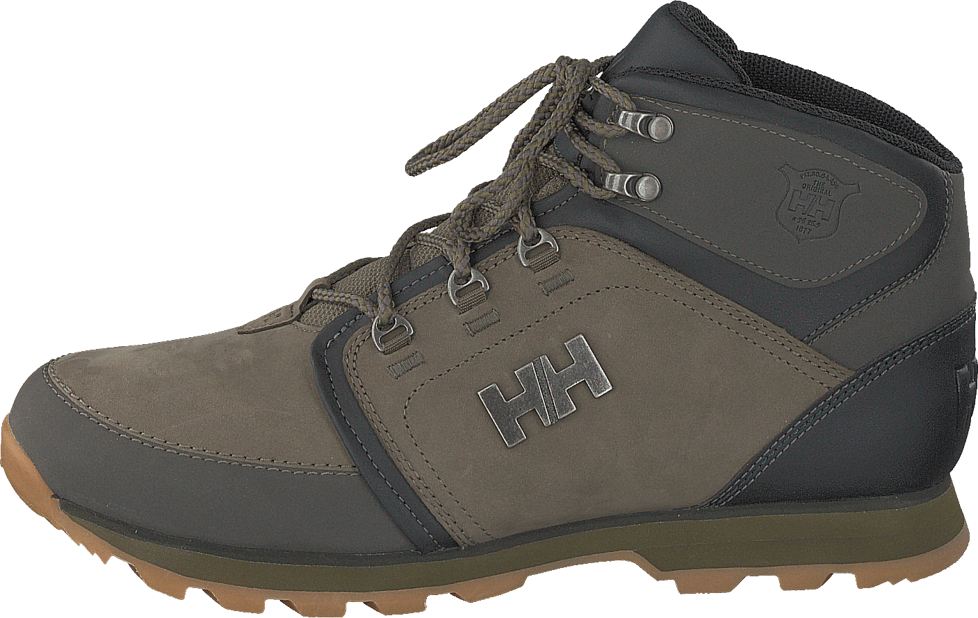 Koppervik Ivy Green/beluga/jet Black, Male, Sko, Boots, fjellsko, Grå/Brun, EU 42