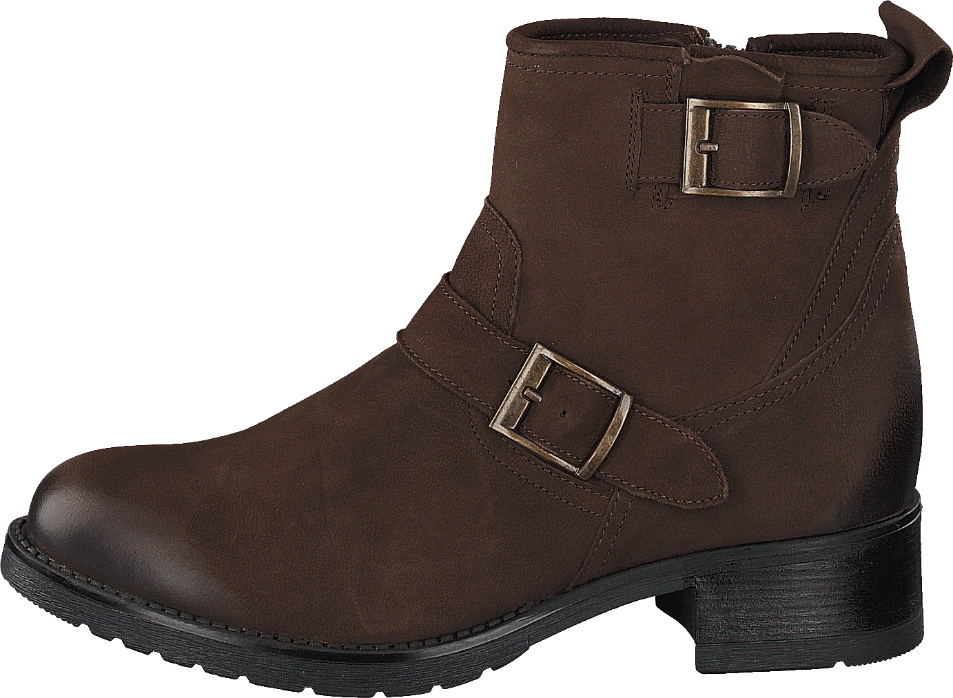 56-35012 Brown, Female, Buty, Botki i Sztyblety, Botki i Sztyblety, Brązowy, EU 37