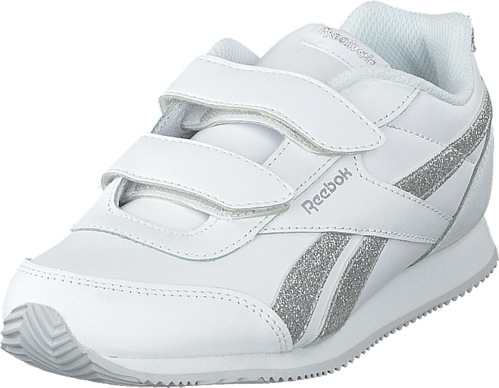 sparkle white reebok sneakers