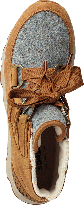 sorel kinetic short lace boot camel