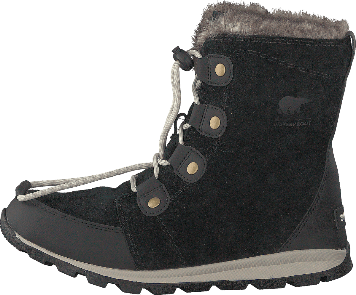 Youth Whitney Suede 010, Black, Dark Stone