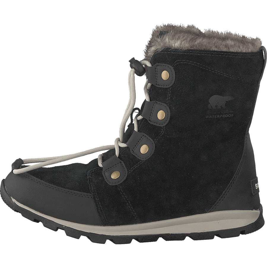Youth Whitney Suede 010, Black, Dark Stone