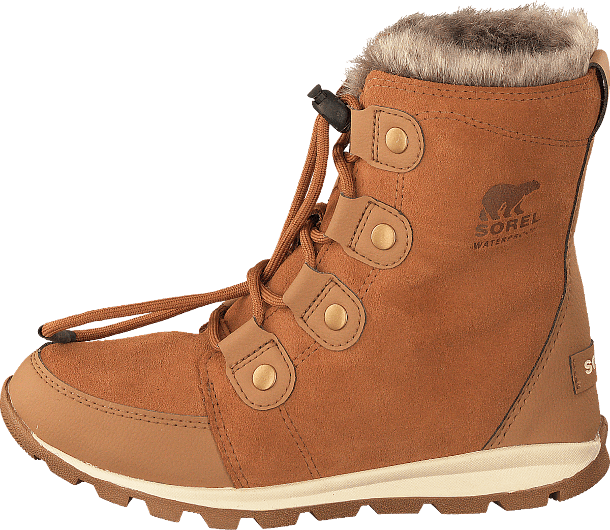 Youth Whitney Suede 286 Elk, Natural