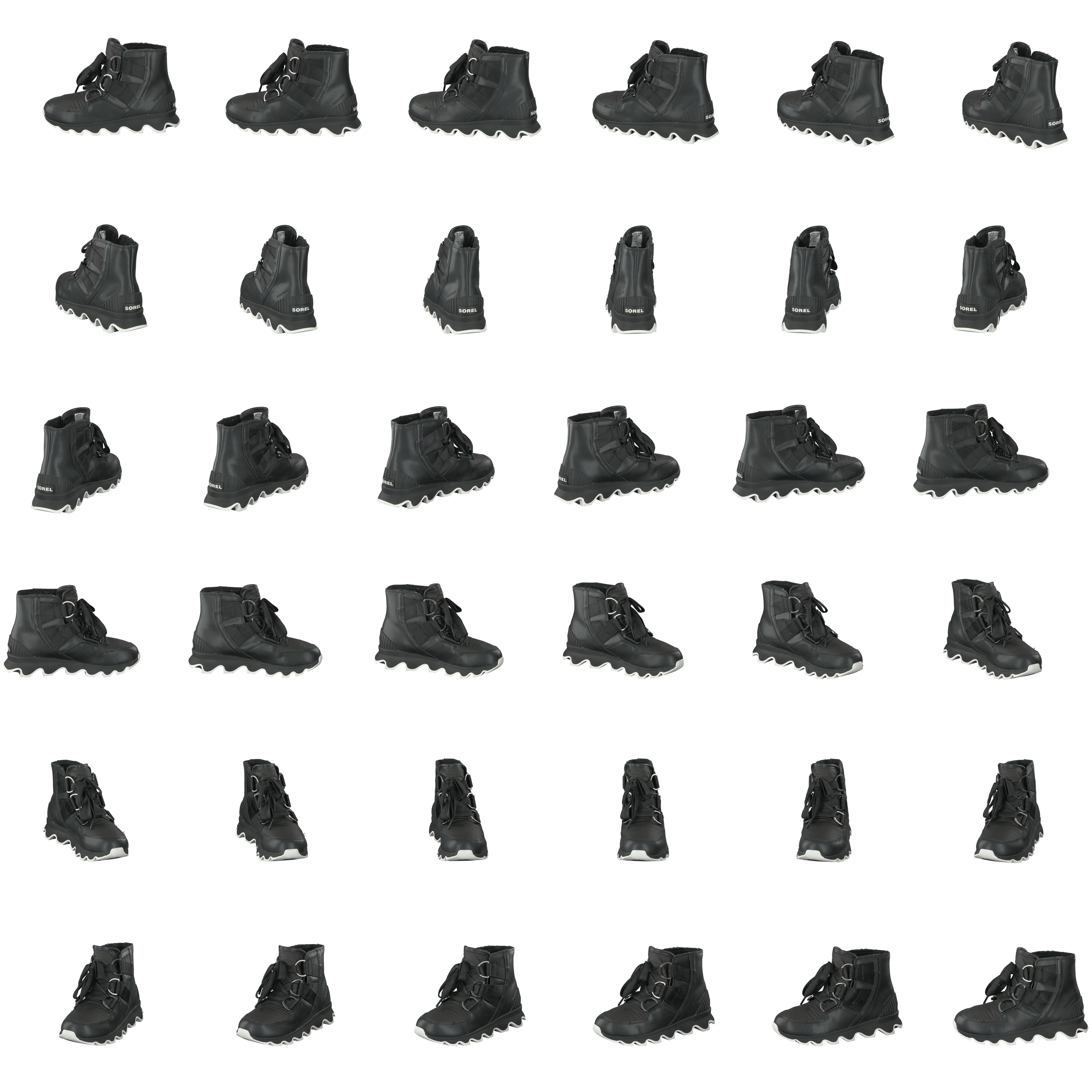 Kinetic Short Lace 010, Black, White - Bild 8
