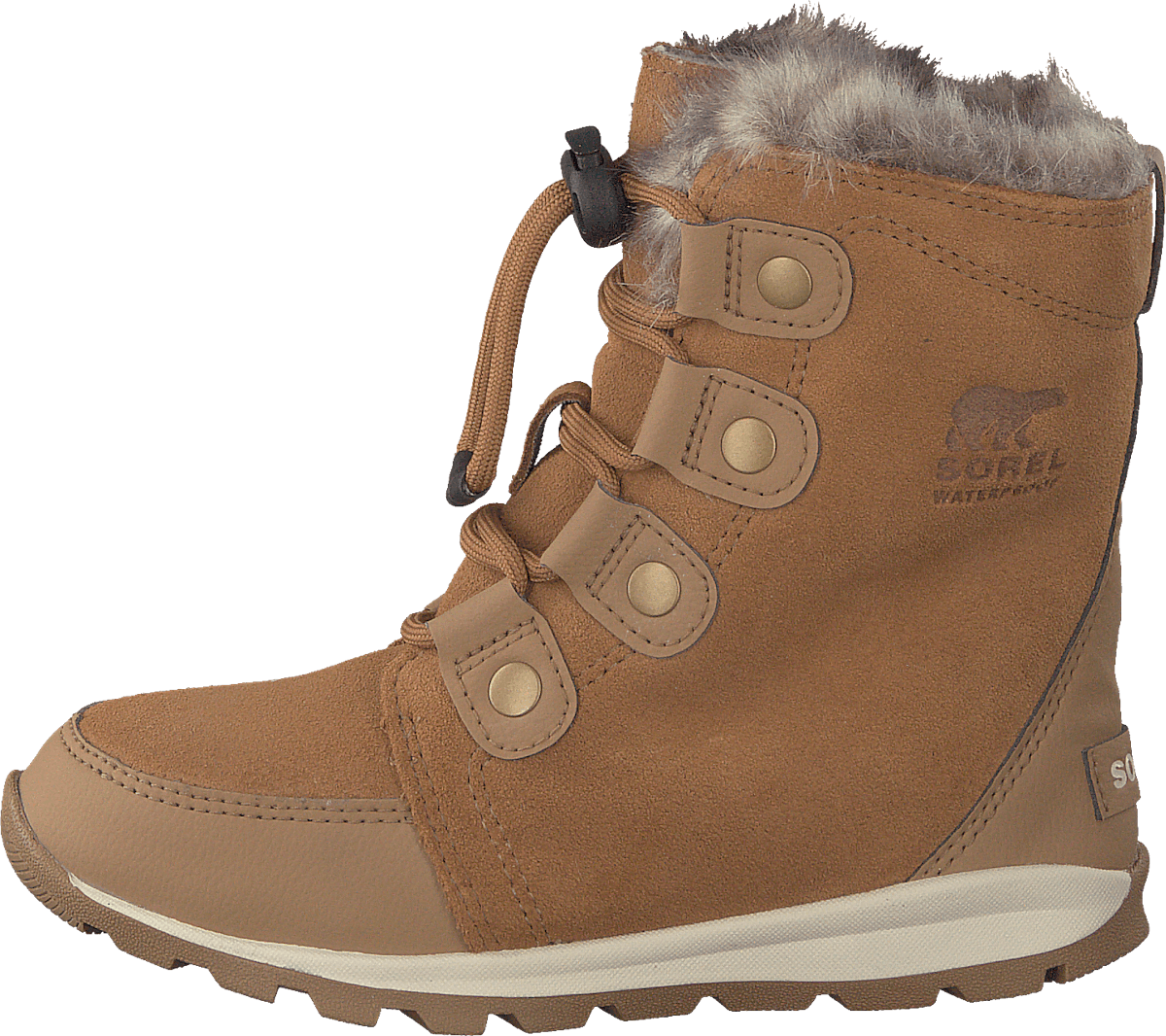 Youth Whitney Suede 286 Elk, Natural