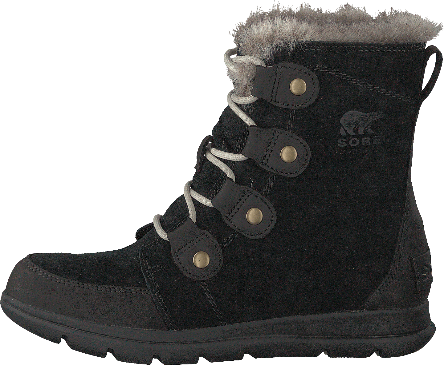 Sorel Explorer Joan 010, Black, Dark Stone