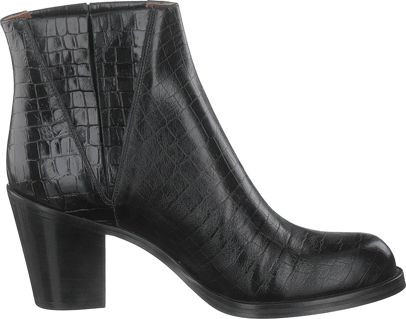 Luisa High Croco Black - Bild 2