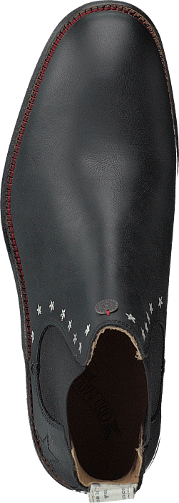 Odd Molly - Mollyhood Low Leather Almost Black