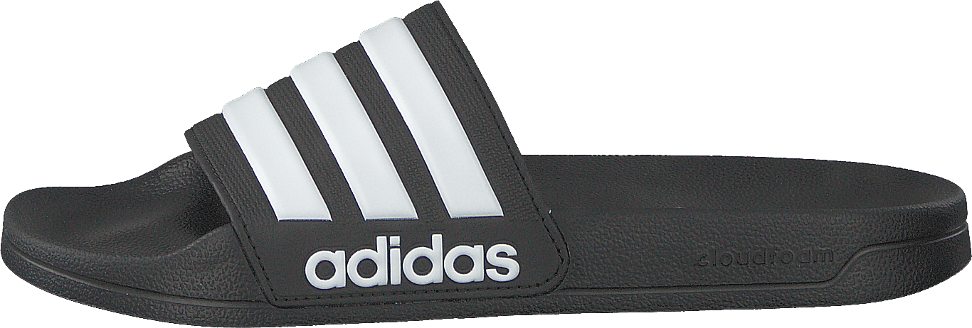 Adilette Cloudfoam Slides Core Black / Cloud White / Core Black, Unisex, Sapatos, Sandálias e Chinelos, sandálias, Cinzento, EU 39 1/3