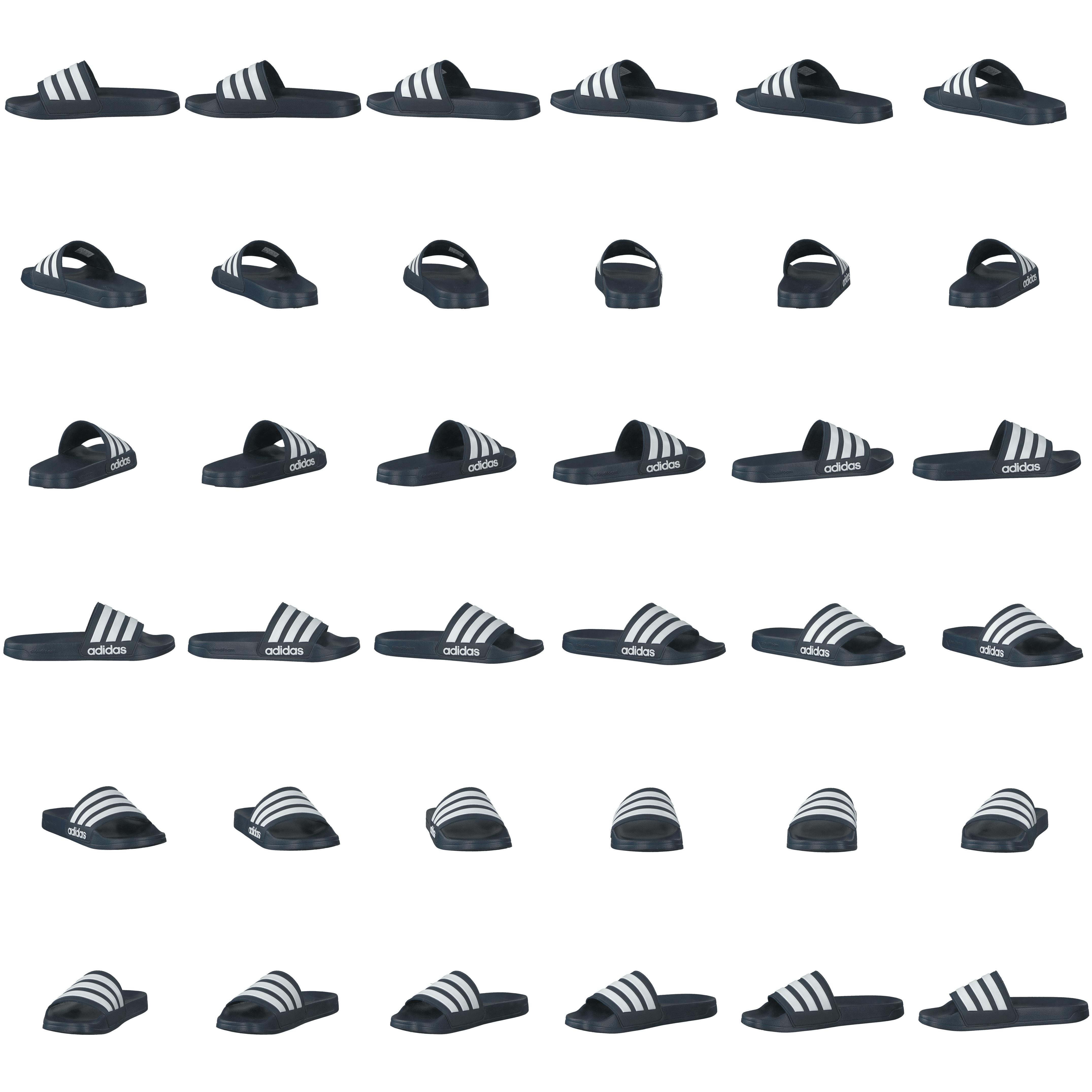 Adilette Cloudfoam Slides Collegiate Navy / Cloud White / Collegiate Navy - Bild 8