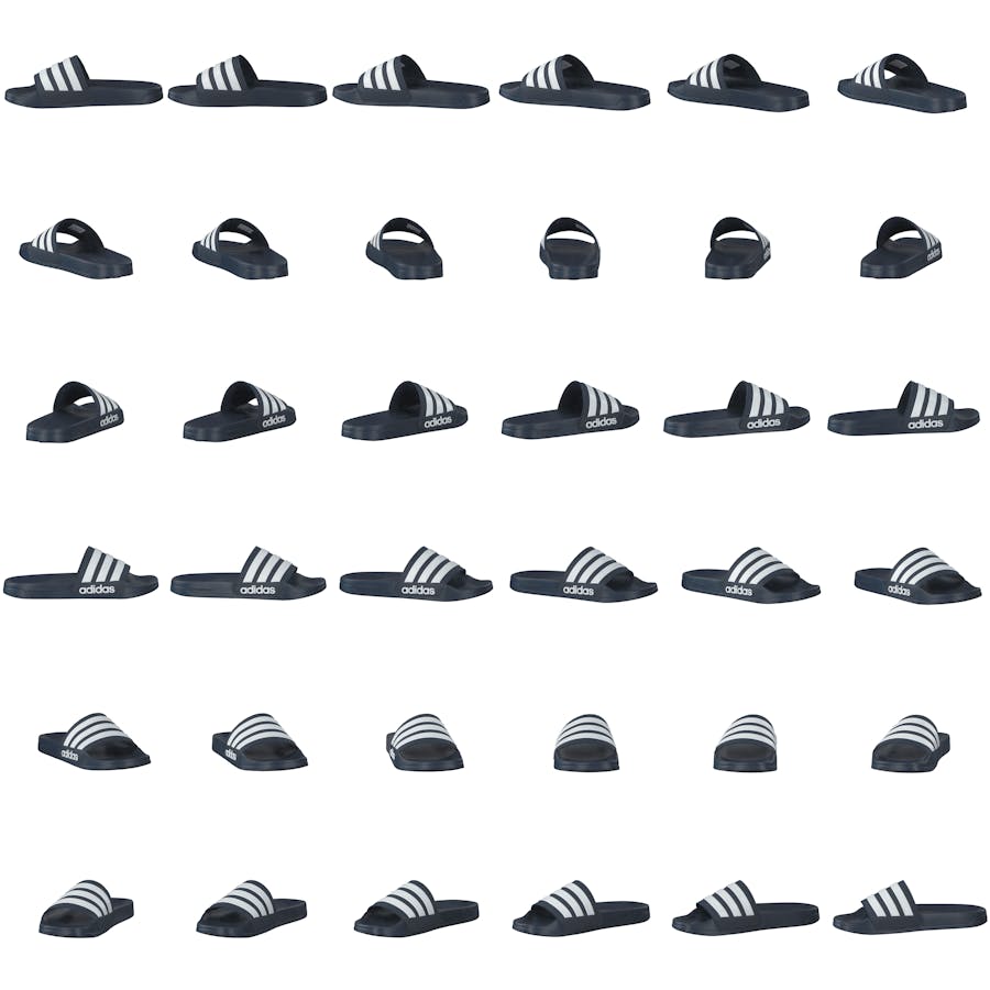Adilette Cloudfoam Slides Collegiate Navy / Cloud White / Collegiate Navy - Bild 8