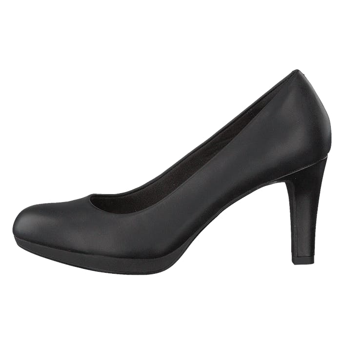 Adriel Viola Black Leather, Female, Shoes, Heels, heels, Black, UK 3