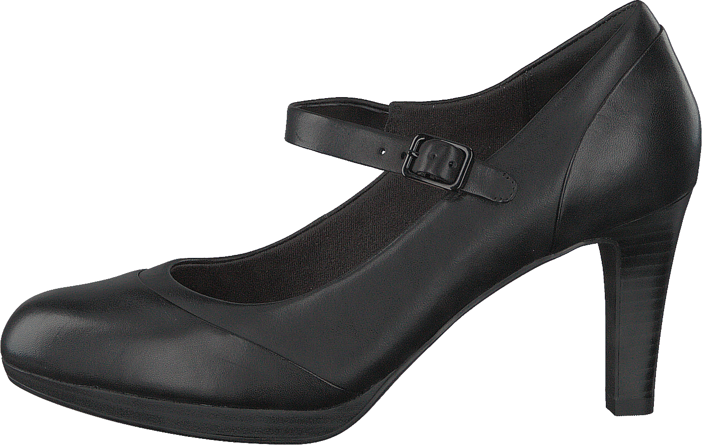 Adriel Carla Black Leather, Female, Scarpe, Tacchi, tacchi alti, Nero, EU 36