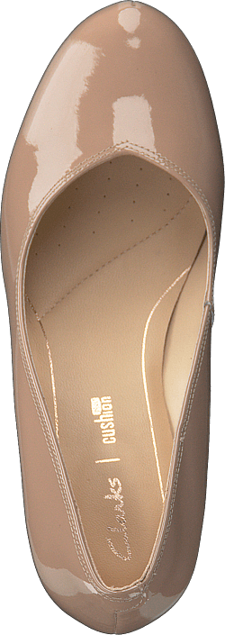 Clarks - Dalia Rose Nude Patent