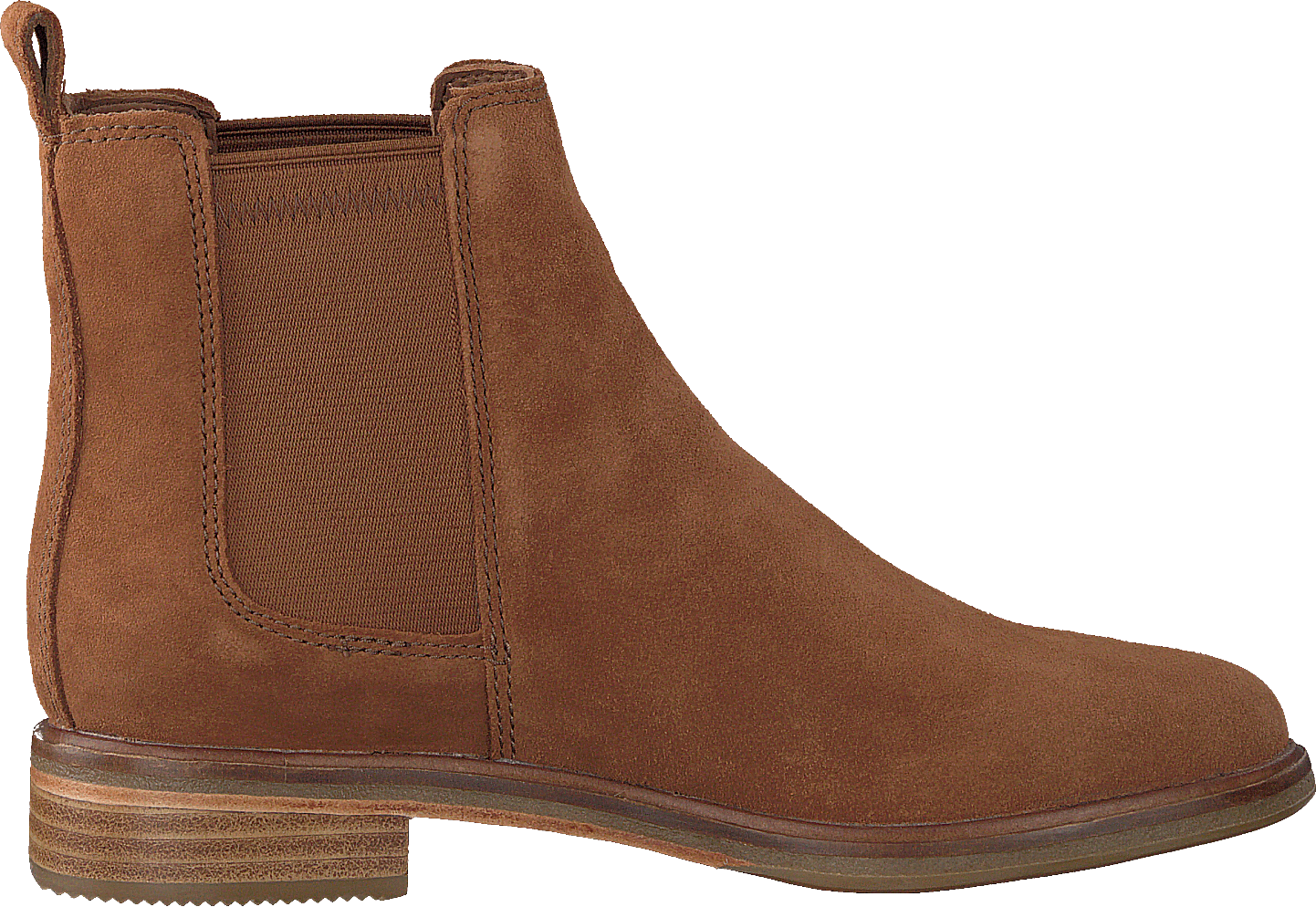 Clarkdale Arlo Dark Tan Suede - Bild 2