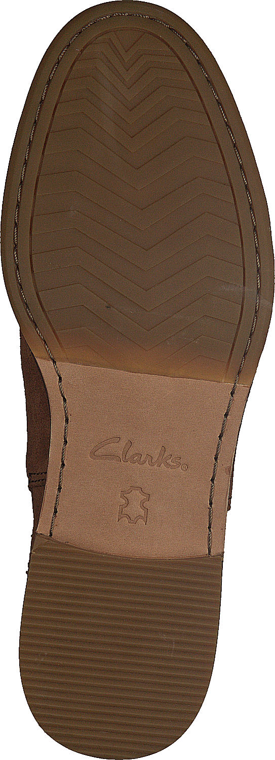 Clarkdale Arlo Dark Tan Suede - Bild 7
