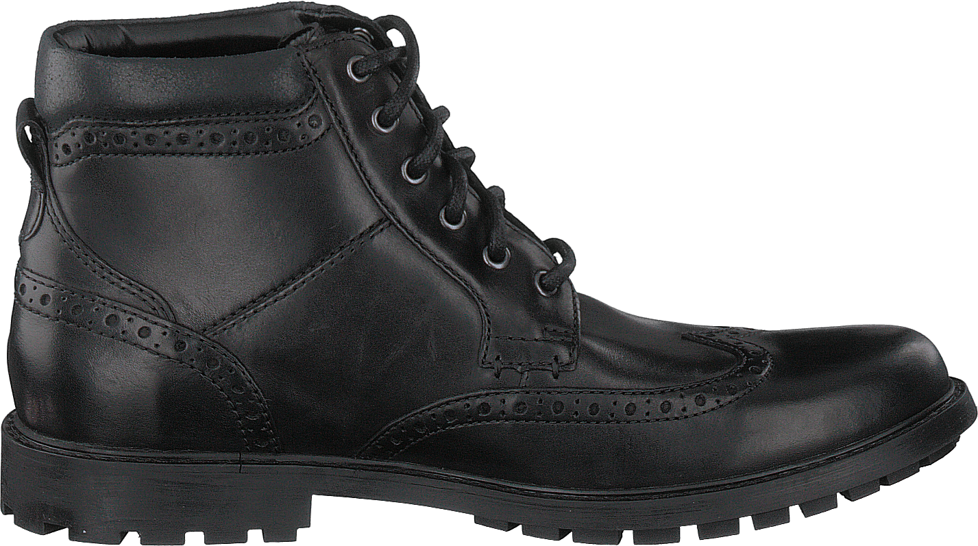 Curington Rise Blk Smooth Lea Shoes for every occasion Footway