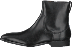 Clarks - Gilman Zip Black Leather