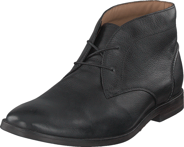 Glide Chukka Black Leather | Footway