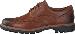 Clarks - Batcombe Wing Dark Tan Lea