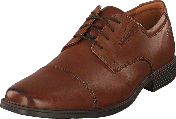 clarks tilden cap dark tan