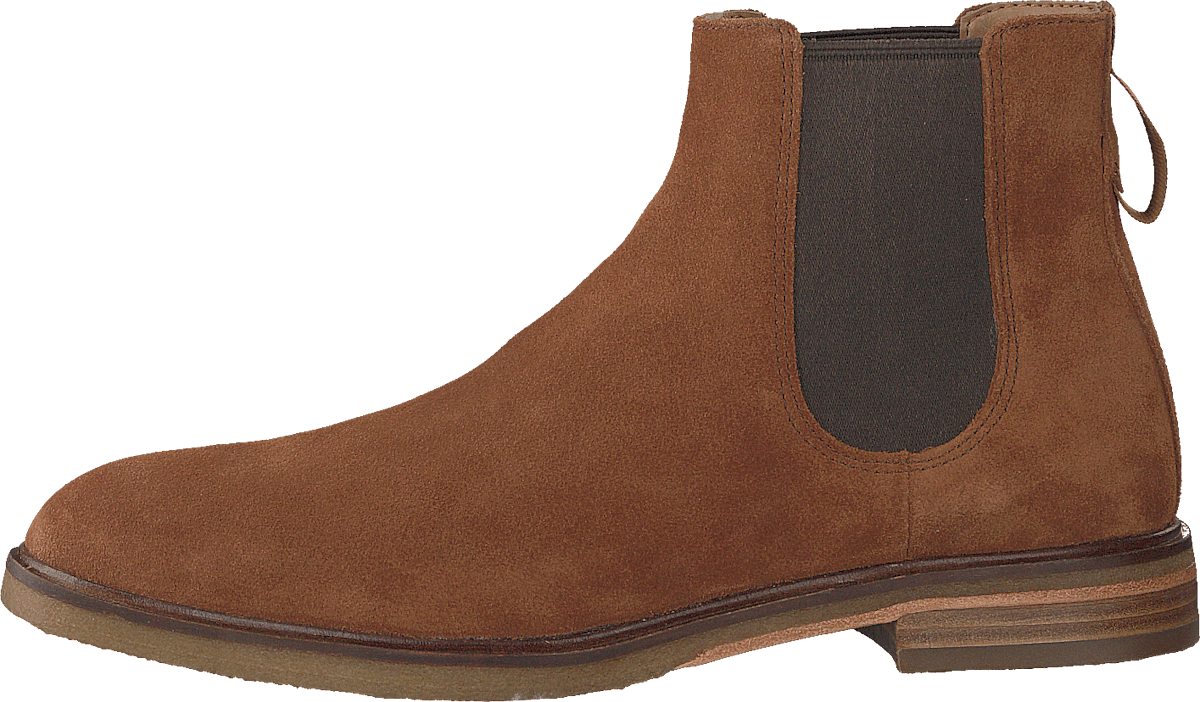 Clarkdale Gobi Dark Tan Suede