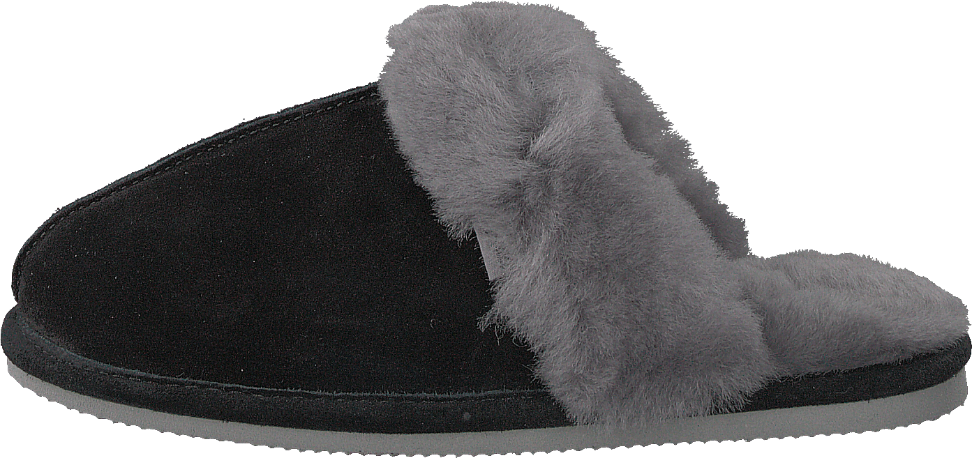 Nancy Black, Female, Sko, Sandaler og Hjemmesko, hjemmesko, Grå, EU 36