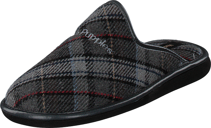 Hush Puppies - Felt Slipper Grey