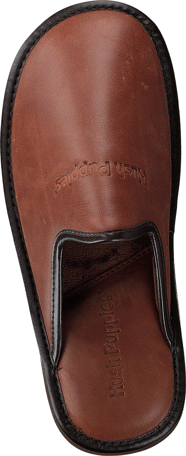Leather Slipper Cognac