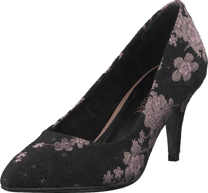 S.Oliver - 5-5-22414-21 056 Blk Rose Flower