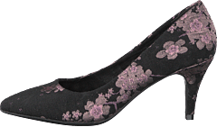 S.Oliver - 5-5-22414-21 056 Blk Rose Flower