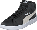 Puma Smash V2 Mid L Fur Jr Puma Black-puma White - Bild 9