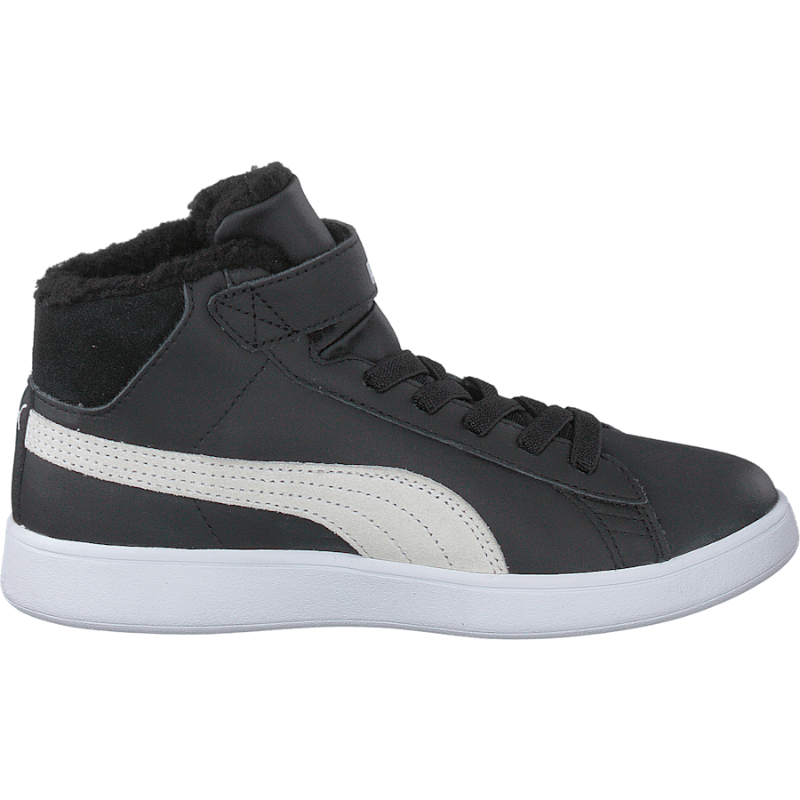 Puma Smash V2 Mid L Fur V Ps Puma Black-puma White - Bild 2