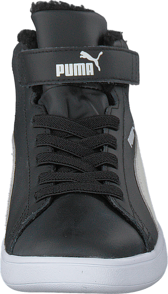 Puma Smash V2 Mid L Fur V Ps Puma Black-puma White - Bild 4