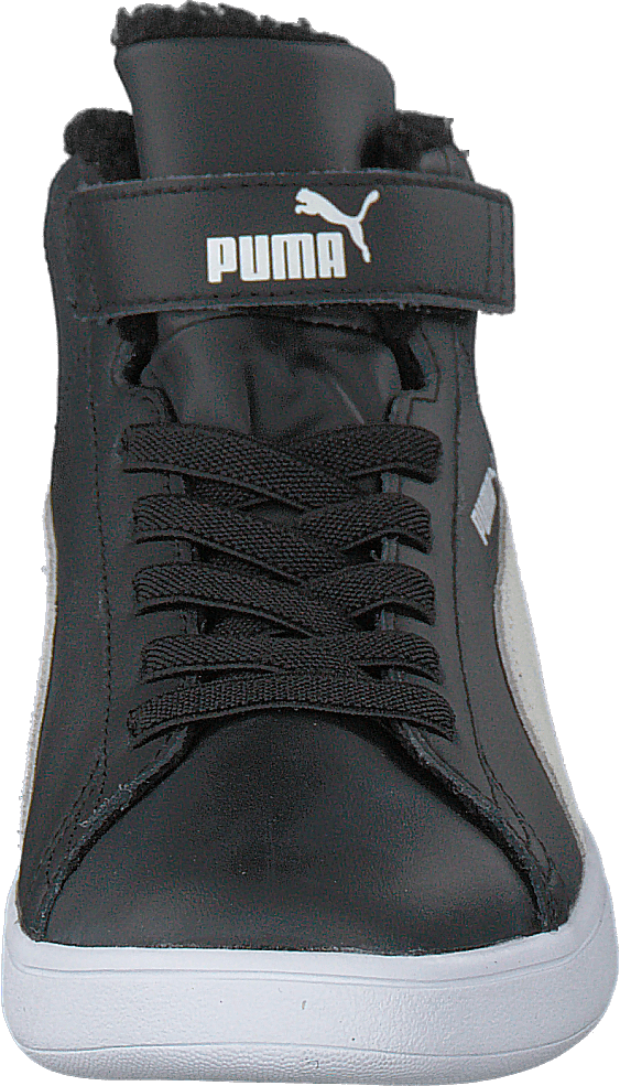 Puma Smash V2 Mid L Fur V Ps Puma Black-puma White
