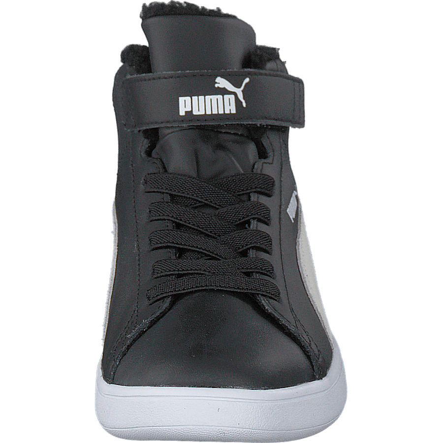 Puma Smash V2 Mid L Fur V Ps Puma Black-puma White - Bild 4