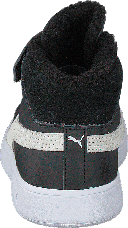 Puma Smash V2 Mid L Fur V Ps Puma Black-puma White - Bild 5