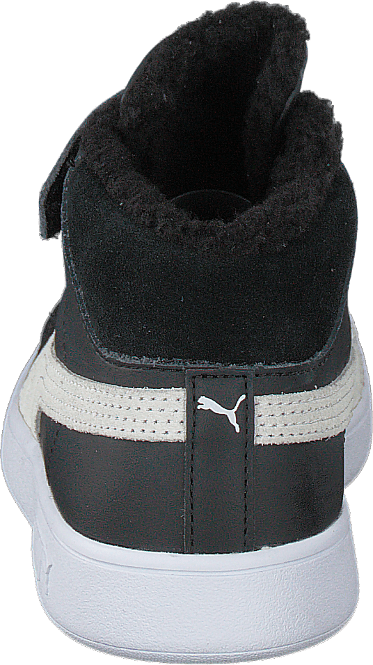 Puma Smash V2 Mid L Fur V Ps Puma Black-puma White