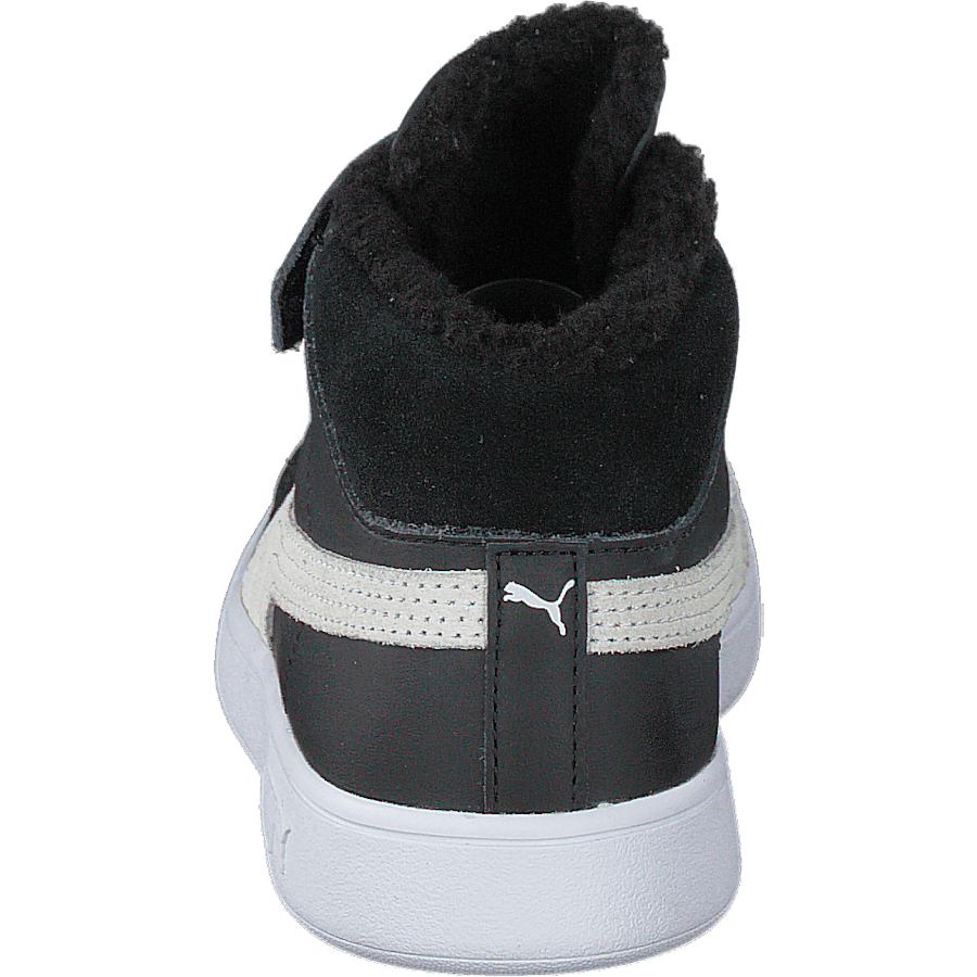 Puma Smash V2 Mid L Fur V Ps Puma Black-puma White - Bild 5