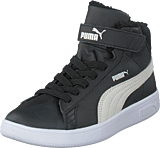 Puma Smash V2 Mid L Fur V Ps Puma Black-puma White - Bild 9