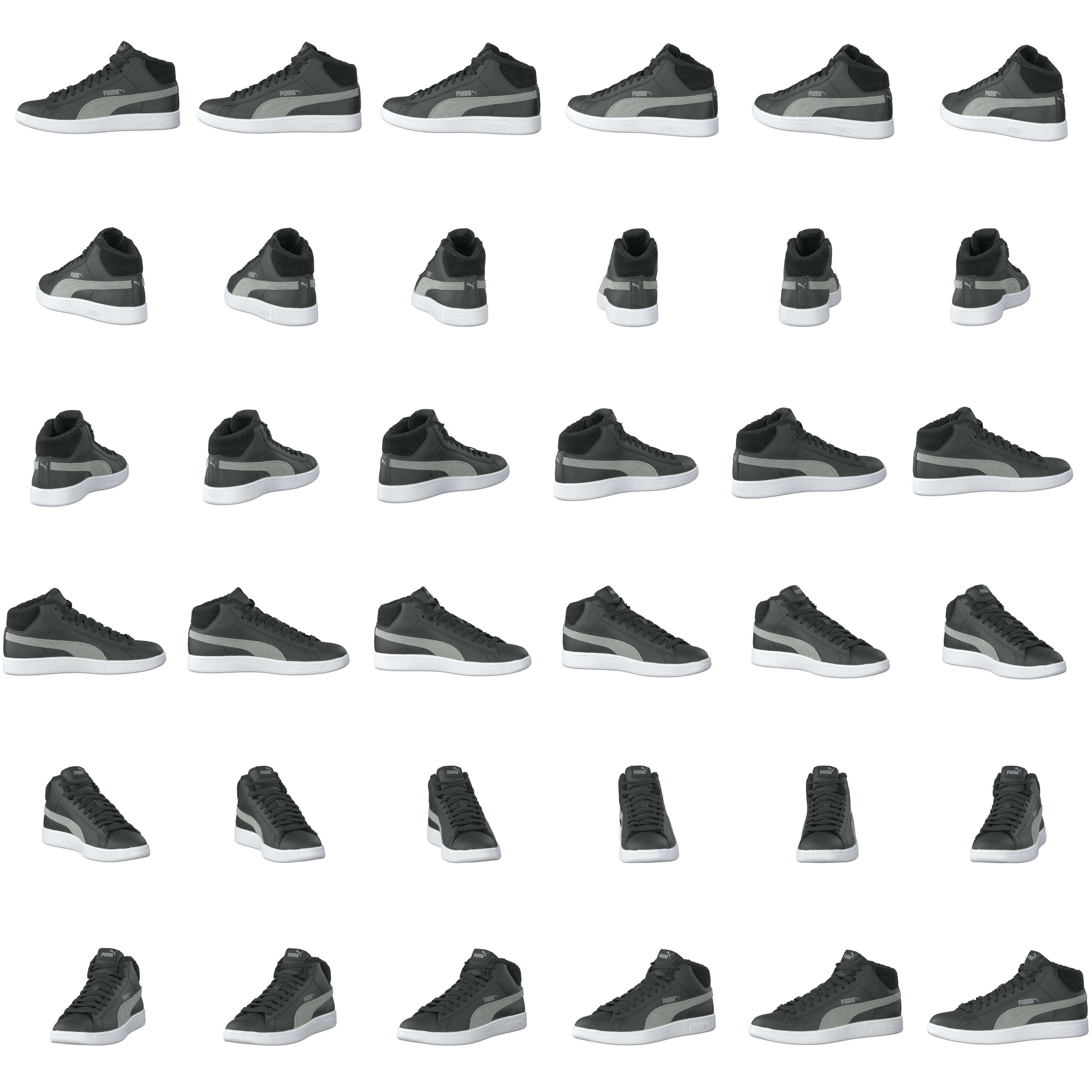 Puma Smash V2 Mid Wtr L Puma Black-quarry - Bild 8