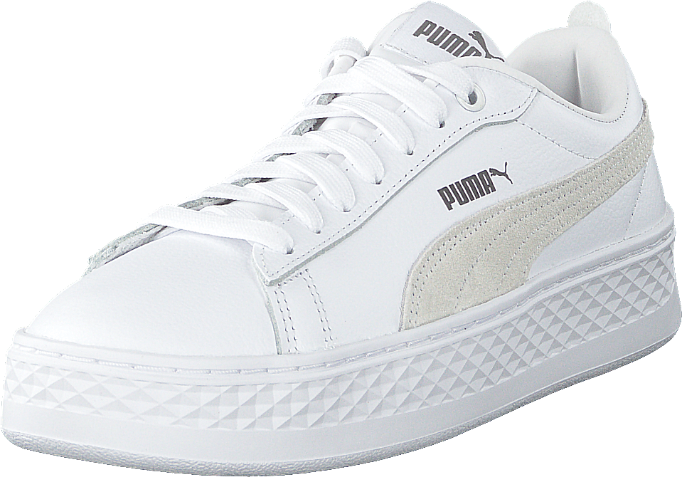 Puma Smash Platform L White