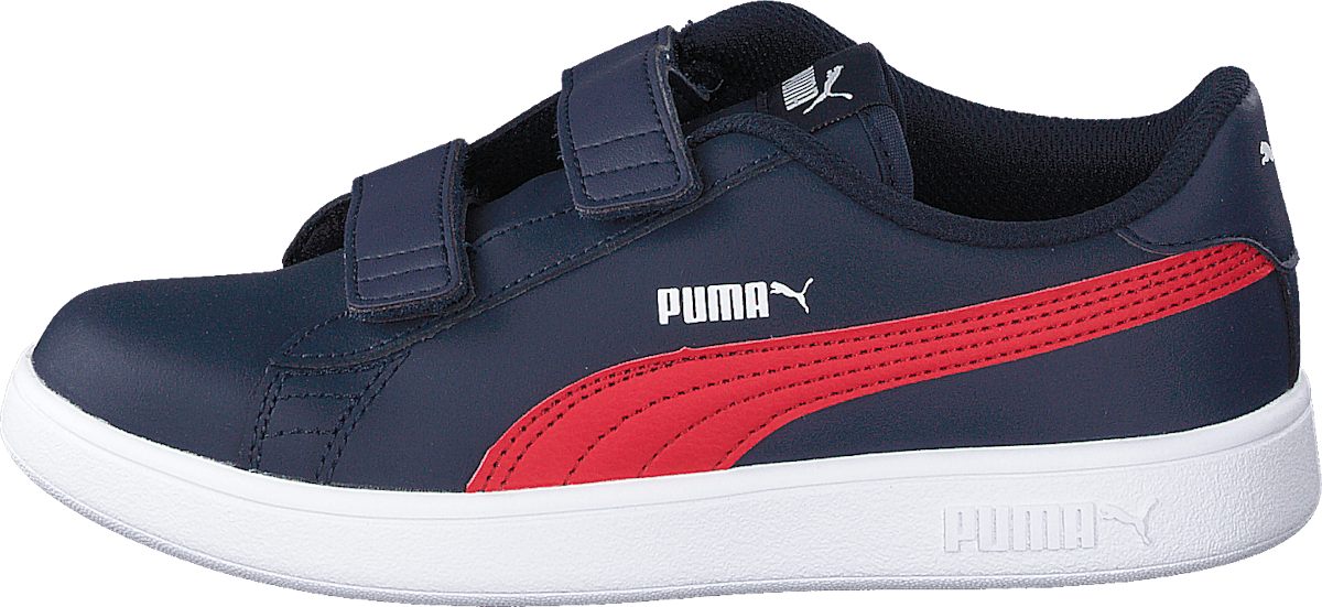 Puma Smash V2 L V Ps Peacoat-ribbon Red-puma White