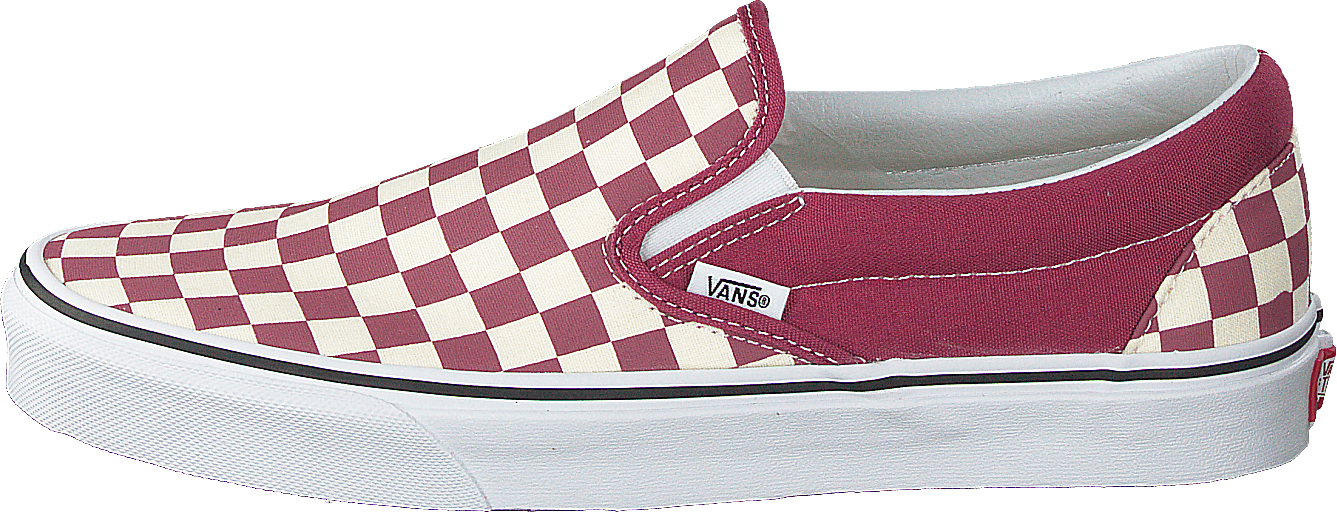 Ua Classic Slip-on (checkerboard) Dry Rose/white, Unisex, Topánky, Poltopánky, slip-on, Ružová, EU 44