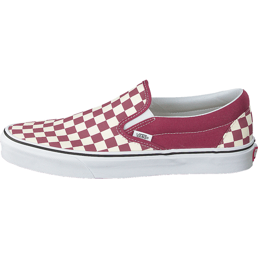 Ua Classic Slip-on (checkerboard) Dry Rose/white